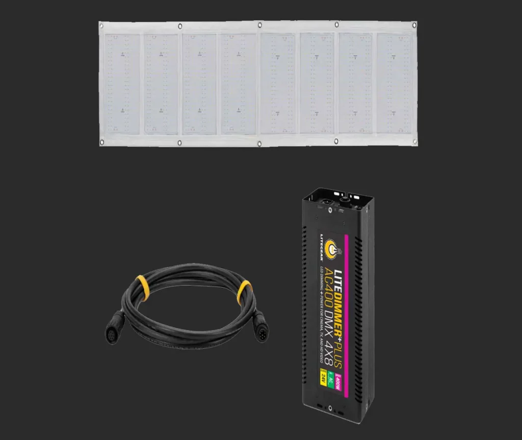 Litegear Litetitle Plus 2x8 | Rec Rental - Led Lighting